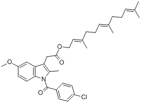CAS#: 74252-25-8， Indomethacin Sodium Salt Trihydrate