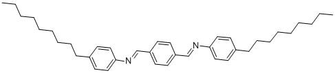 structure of CAS# 74324-26-8, Terephthalylidene Bis(p-Nonylaniline);TEREPHTHALYLIDENE BIS(P-NONYLANILINE);TB9A