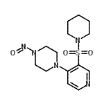 CAS#: 74375-77-2， 1-Nitroso-4-[3-(1-piperidinylsulfonyl)-4-pyridinyl]piperazine
