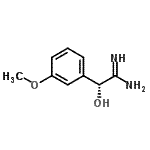 CAS 登录号：744133-87-7， (2R)-2-羟基-2-(3-甲氧基苯基)乙脒
