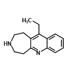 CAS 登录号：744145-22-0， 11-乙基-2,3,4,5-四氢-1H-氮杂卓并[4,5-b]喹啉