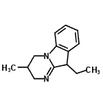 CAS 登录号：744960-64-3， 10-乙基-3-甲基-2,3,4,10-四氢嘧啶并[1,2-a]吲哚