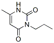 CAS 登录号：7454-99-1， 6-甲基-3-丙基尿嘧啶