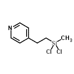 CAS 登录号：74639-18-2， 4-{2-[二氯(甲基)硅烷基]乙基}吡啶