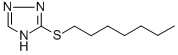 CAS 登录号：74682-50-1， 3-(庚基硫代)-1H-1,2,4-三唑
