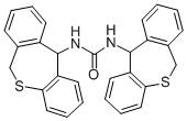 CAS 登录号：74797-32-3， 1,3-二(6,11-二氢苯并[c][1]苯并硫杂卓-11-基)脲