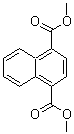 structure of CAS# 7487-15-2, Dimethyl 1,4-naphthalenedicarboxylate;1,4-Naphthalenedicarboxylic acid dimethyl ester