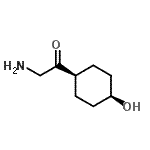 CAS 登录号：748735-95-7， 2-氨基-1-(顺式-4-羟基环己基)乙酮
