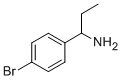 结构式 CAS# 74877-09-1, 1-(4-溴苯基)丙-1-胺