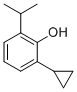 CAS 登录号：74926-96-8， 2-环丙基-6-丙-2-基苯酚