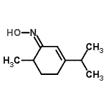 CAS 登录号：74947-08-3， (1E)-N-羟基-3-异丙基-6-甲基-2-环己烯-1-亚胺