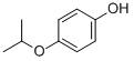 structure of CAS# 7495-77-4, 4-(1-Methylethoxy)-Phenol;4-Isopropoxyphenol;Isopropyl P-Hydroxyphenyl Ether;Nsc407767
