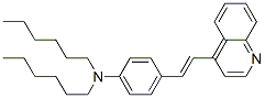 CAS 登录号：7498-22-8， N,N-二己基-4-(2-喹啉-4-基乙烯基)苯胺