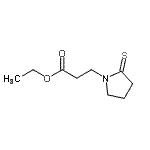 CAS#: 74991-93-8， Ethyl 3-(2-thioxo-1-pyrrolidinyl)propanoate