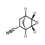 CAS 登录号：751437-86-2， (1R,2S,4R,5R,6R)-3-硫杂三环[3.2.1.0<sup>2,4</sup>]辛烷-6-甲腈