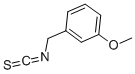 structure of CAS# 75272-77-4, 3-Methoxybenzyl Isothiocyanate;1-(Isothiocyanatomethyl)-3-Methoxy-Benzene;Benzene, 1-(Isothiocyanatomethyl)-3-Methoxy-;M-Methoxybenzylisothiocyanate