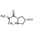 CAS#: 752974-95-1， (4S)-4-Hydroxy-N,N-dimethyl-L-prolinamide