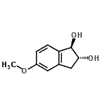 CAS 登录号：753020-52-9， (1R,2R)-5-甲氧基-1,2-茚满二醇