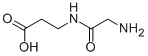 结构式 CAS# 7536-21-2, 3-[(2-氨基-1-氧代乙基)氨基]丙酸