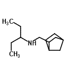 CAS#: 75382-68-2， N-(Bicyclo[2.2.1]hept-2-ylmethyl)-3-pentanamine