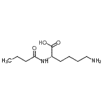 CAS#: 75383-79-8， N<sup>2</sup>-Butyryl-L-lysine