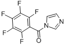 结构式 CAS# 75641-06-4, N-五氟苯甲酰咪唑