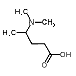 CAS#: 756874-19-8， 4-dimethylaminopentanoic acid