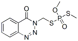 CAS#: 75744-77-3， 3-[(Methoxy-Methylsulfanylphosphoryl)Sulfanylmethyl]-1,2,3-Benzotriazin-4-One