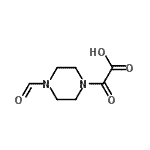 CAS 登录号：757938-03-7， (4-甲酰基-1-哌嗪基)(氧代)乙酸