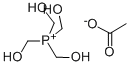 CAS 登录号：7580-37-2， 四(羟基甲基)鏻乙酸酯
