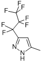 CAS#: 75823-64-2， 5-Methyl-3-(Perfluoropropyl)Pyrazole