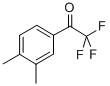 结构式 CAS# 75833-26-0, 1-(3,4-二甲基苯基)-2,2,2-三氟-乙酮