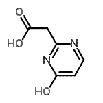 CAS#: 758632-69-8， (4-Oxo-1,4-dihydro-2-pyrimidinyl)acetic acid