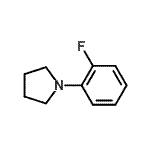 CAS 登录号：758691-88-2， 1-(2-氟苯基)吡咯烷