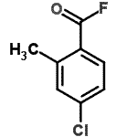 CAS 登录号：75870-97-2， 4-氯-2-甲基苯甲酰氟化物