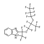 CAS 登录号：76145-90-9， 2-{1,2,2,2-四氟-1-[1,1,2,3,3,3-六氟-2-(七氟丙氧基)丙氧基]乙基}-1H-苯并咪唑