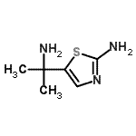 CAS 登录号：762272-01-5， 5-(2-氨基-2-丙基)-1,3-噻唑-2-胺