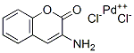 CAS#: 76295-00-6， cis-Bis(2-oxo-2H-1-benzopyran-3-ylammine)dichloropalladium(II)
