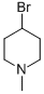 structure of CAS# 76444-51-4, 4-Bromo-N-Methyl Piperidine;4-Brom-N-Methylazacyclohexan;4-BROMO-N-METHYL PIPERIDINE;4-BROMO-1-METHYL-PIPERIDINE