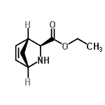 CAS 登录号：764622-98-2， 乙基(1S,3S,4R)-2-氮杂双环[2.2.1]庚-5-烯-3-羧酸酯