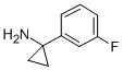 structure of CAS# 764647-70-3, 1-(3-Fluoro-Phenyl)-Cyclopropylamine;Cyclopropanamine, 1-(3-Fluorophenyl)- (9CI);Cyclopropanamine, 1-(3-Fluorophenyl)-;1-(3-FLUORO-PHENYL)-CYCLOPROPYLAMINE