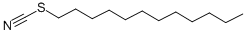 structure of CAS# 765-15-1, n-Dodecyl Thiocyanate;St5410098;Ai3-00114;Dodecane, 1-Thiocyanato-