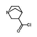CAS 登录号：765868-79-9， 1-氮杂双环[2.2.1]庚烷-3-甲酰氯