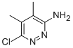 structure of CAS# 76593-36-7, 3-Amino-6-Chloro-4,5-Dimethylpyridazine