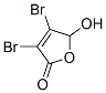 结构式 CAS# 766-38-1, 3,4-二溴-5-羟基-2(5H)-呋喃酮