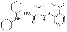 CAS#: 7675-57-2， N-((2-Nitrophenyl)Thio)-L-Valine Compound With Dicyclohexylamine (1:1)