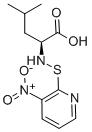 结构式 CAS# 76863-77-9, N-(3-硝基-2-吡啶亚磺酰)-L-亮氨酸