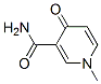 structure of CAS# 769-49-3, 1-Methyl-4-Oxo-Pyridine-3-Carboxamide;1-Methyl-4-Oxo-Pyridine-3-Carboxamide;1-Methyl-4-Oxo-3-Pyridinecarboxamide;4-Keto-1-Methyl-Nicotinamide