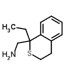 CAS 登录号：769064-87-1， 1-(1-乙基-3,4-二氢-1H-异苯并噻喃-1-基)甲胺