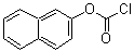 结构式 CAS# 7693-50-7, 2-萘基氯甲酸酯